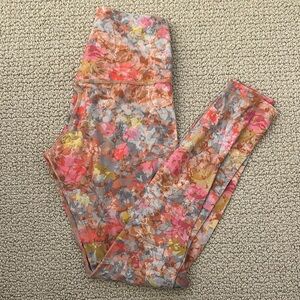 Lululemon Floral Patterned Leggings
